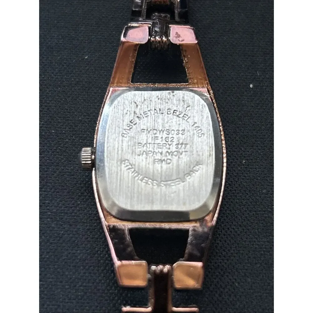 Brown Tone Gold Tone Indices Women’s Quartz Watch